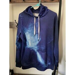 Men’s Size Small Hoodie‎ with Galaxy Print